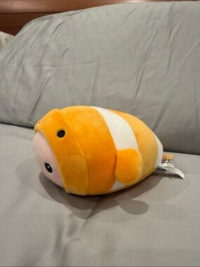 BNWT Plush octopus in a goldfish costume